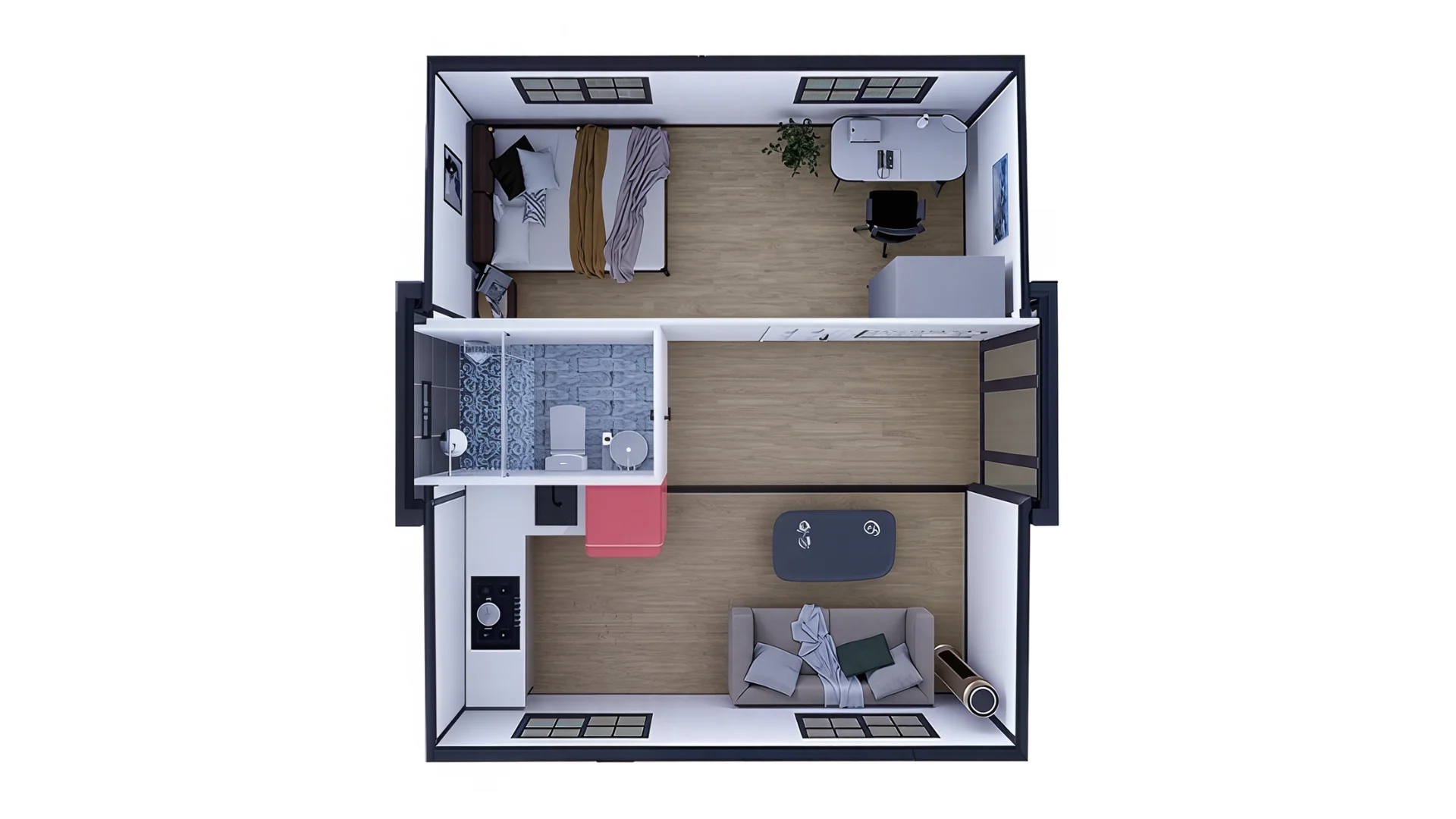 20ft expandable folding house layout 2 png 20ft expandable folding house layout 2 png