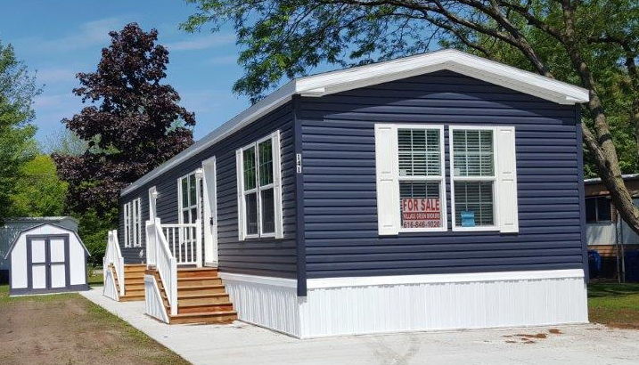 singlewide exterior picture 1 1 Mansion 4089 Single Wide Mobile Home - 16 x 76