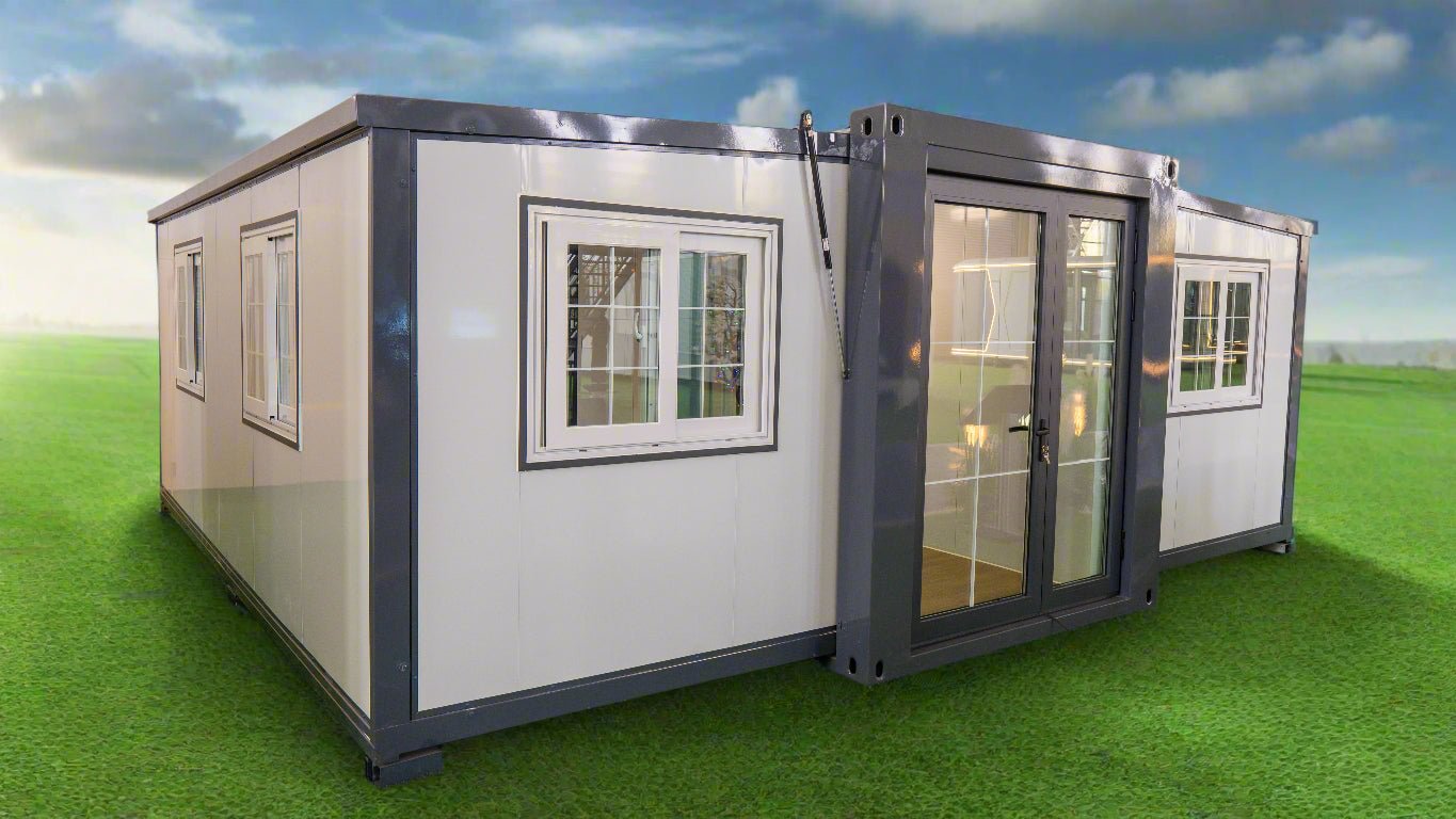 duo mod – 20' expandable container home | 1 bedroom | full bath, kitchen, dinette & living room | 385 sf tiny home duo mod – 20' expandable container home | 1 bedroom | full bath, kitchen, dinette & living room | 385 sf tiny home