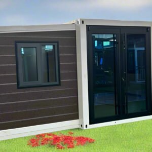 vista bode β 40' expandable container home | 3 bedrooms | full bath, kitchen, living room (775 sf)