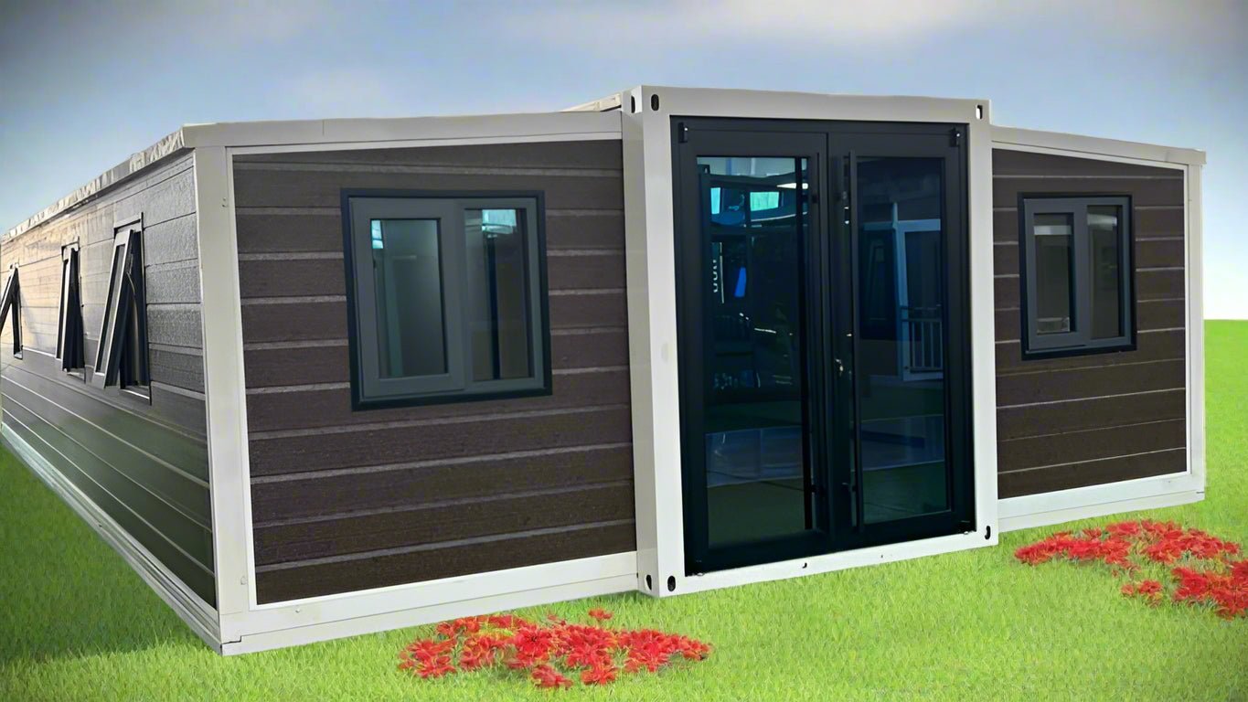 vista bode – 40' expandable container home | 3 bedrooms | full bath, kitchen, living room (775 sf) vista bode – 40' expandable container home | 3 bedrooms | full bath, kitchen, living room (775 sf)