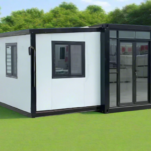 vista bode β 40' expandable container office | expandable portable workspace | off grid & remote office solution